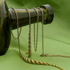 Image 2 of Twisted Link Chain; 14 Karat; 81.5 cm