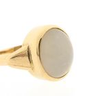 Image 3 of Vintage gold ring with moonstone