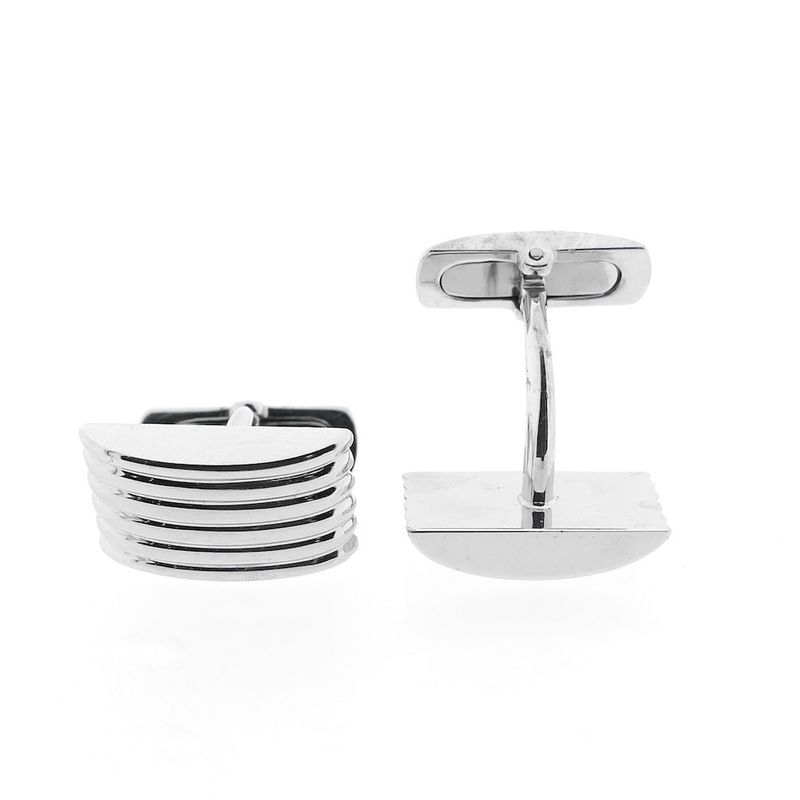 Image 5 of White gold cufflinks