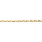 Image 2 of Gold flat gourmet link chain