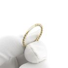 Image 7 of Two-tone gold twisted sliding ring
