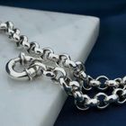 Image 2 of Silver jasseron link bracelet