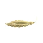 Image 1 of Gold feather brooch