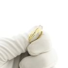 Image 9 of Gold subtle ring with zirconia