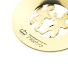 Image 6 of Gold zodiac sign pendant; Gemini