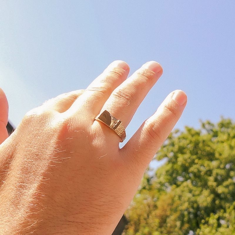 Image 4 of Golden abstract fantasy ring