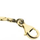 Image 5 of Gold cobra link necklace with fixed pendant | 46 cm