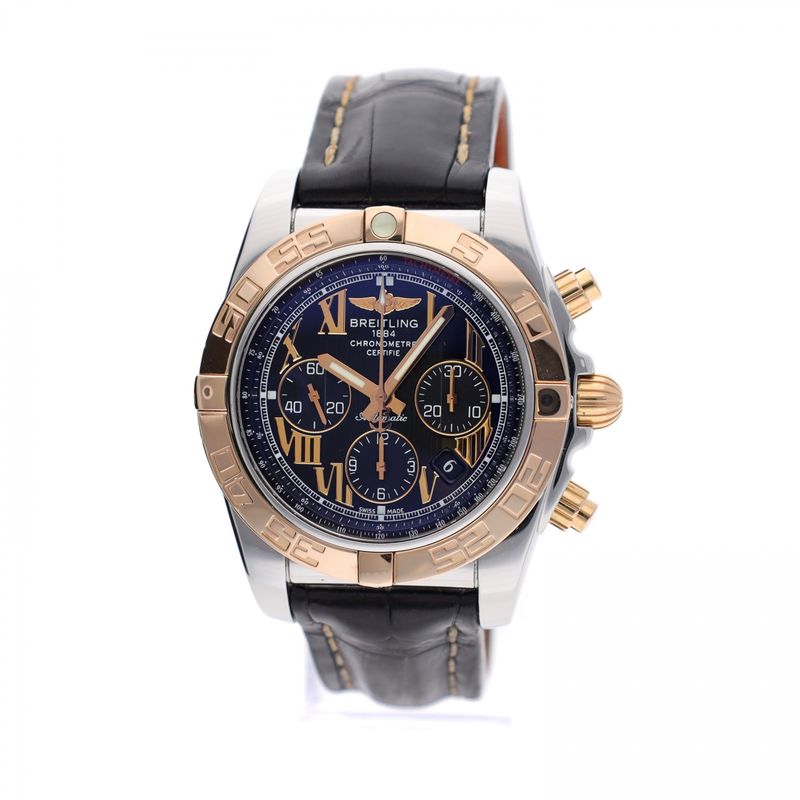 Image 14 of Breitling Chronomat B01 44mm CB011012/B968; Gold/Steel Watch