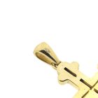 Image 5 of Gold pendant of a cross with diamond; 0.31 ct.