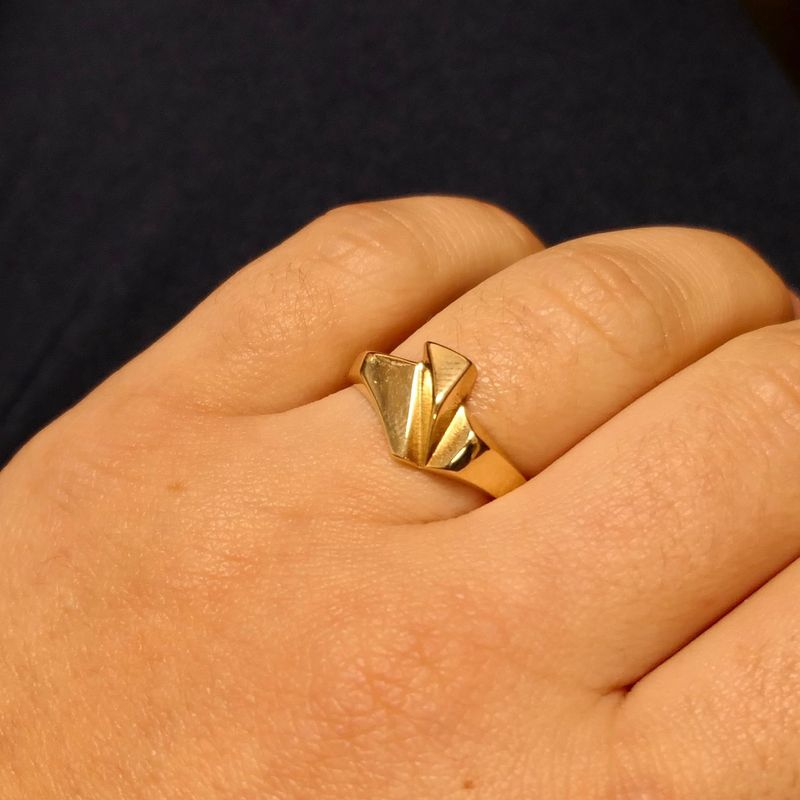Image 9 of Golden artistic ring