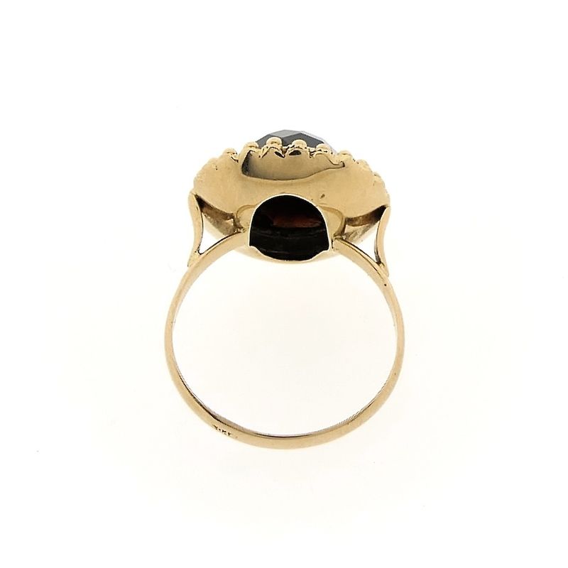 Image 6 of Gold ring with garnet | Vintage