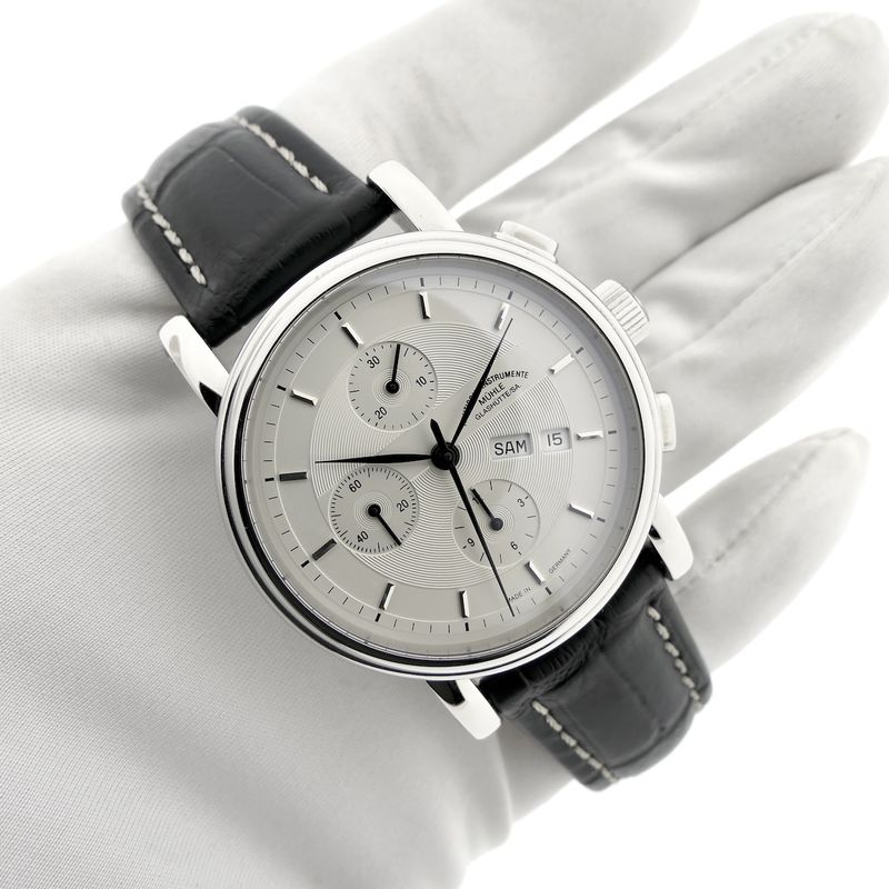 Image 7 of Mühle Glashütte Teutonia II Chronograph M1-30-90; Automatic men's watch