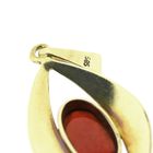 Image 10 of Vintage gold pendant with carnelian.