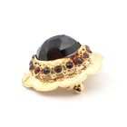 Image 3 of Antique gold brooch with garnet
