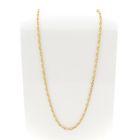 Image 4 of Gold anchor link chain/sautoir