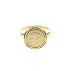 Image 3 of Gold ring with coin | John F. Kennedy