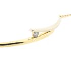 Image 10 of Bicolor Gold Gourmet Link Bracelet with Diamond; 0.05 ct.