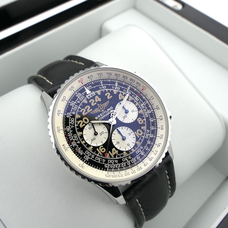 Image 13 of Breitling Navitimer Cosmonaute A12033; 24-hour men's watch