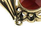 Image 4 of Gold pendant with carnelian | Vintage