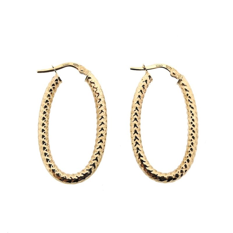 Image 4 of 9K Rose Gold Earrings | Ø 30.0 mm