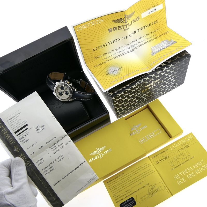 Image 4 of Breitling Colt A73380; Chronograph men's watch