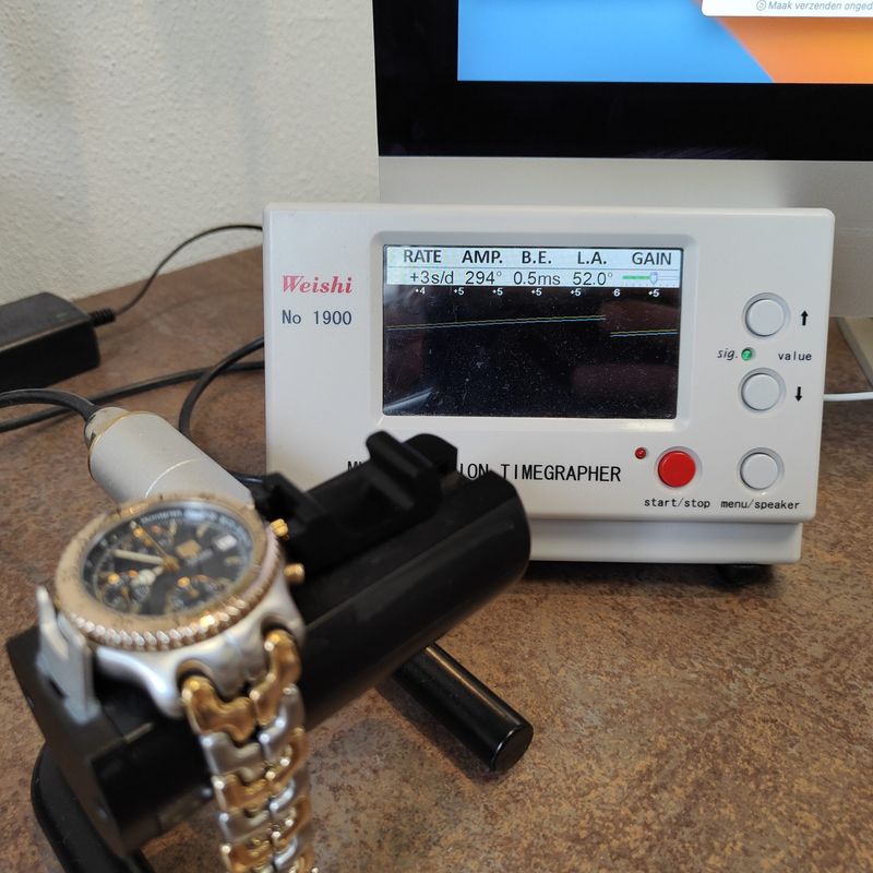 Image 18 of TAG Heuer SE/L Link; Automatic chronograph men's watch