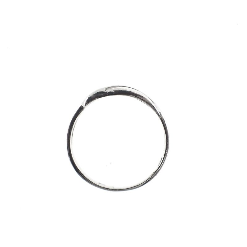 Image 4 of Silver women's ring with a domed design