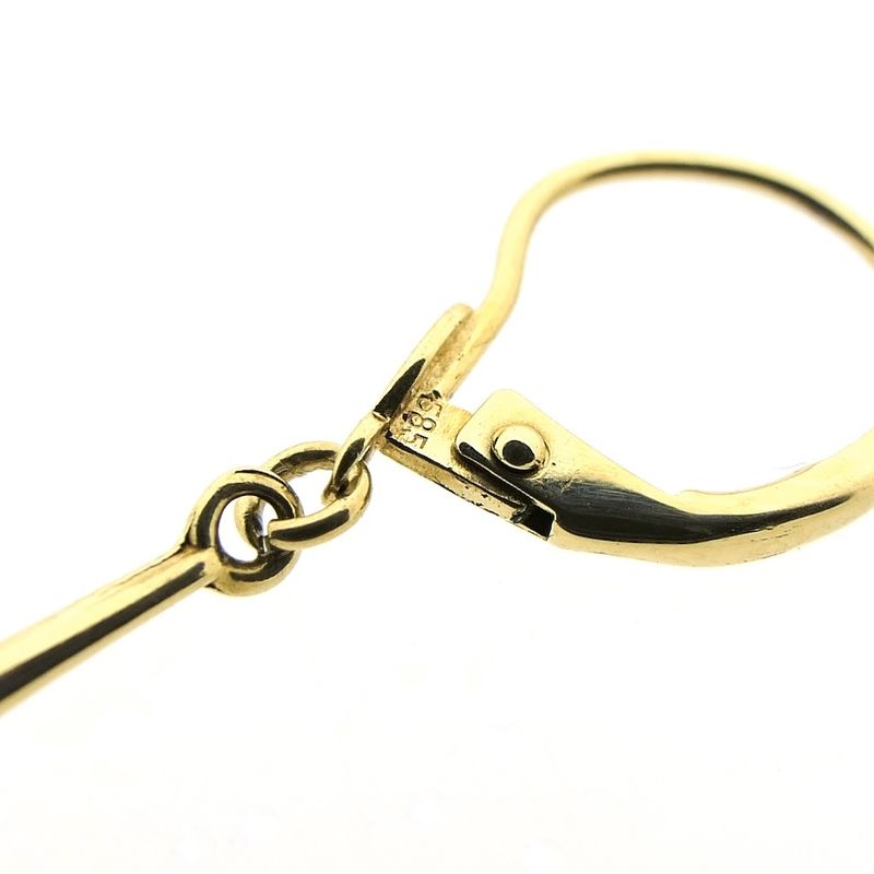 Image 4 of Vintage gold earrings