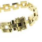 Image 4 of Gold Bismarck link bracelet