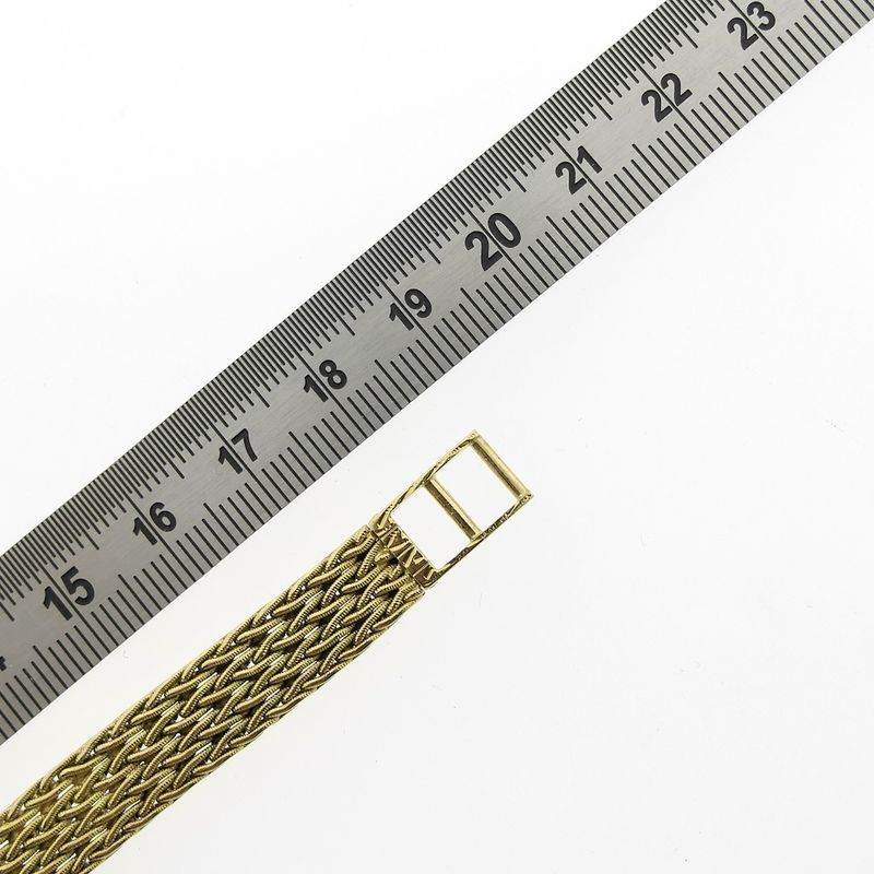 Image 17 of Rolex Precision; 18k gold ladies watch