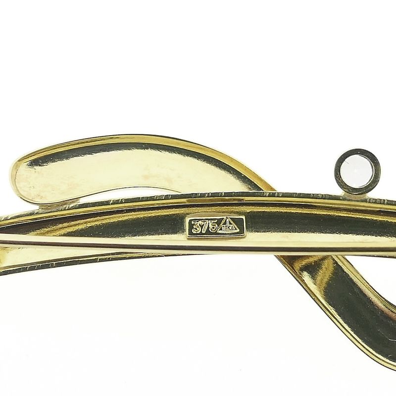 Image 6 of 9 carat dynamic brooch with zirconia