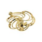 Image 4 of Golden floral brooch