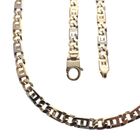 Image 1 of Exclusive; Two-tone gold link chain | 50.5 cm