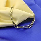 Image 2 of Gold closed forever link bracelet