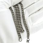Image 8 of Silver robust gourmet link chain