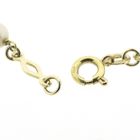 Image 5 of Gold bracelet with pearls | 19.5 cm