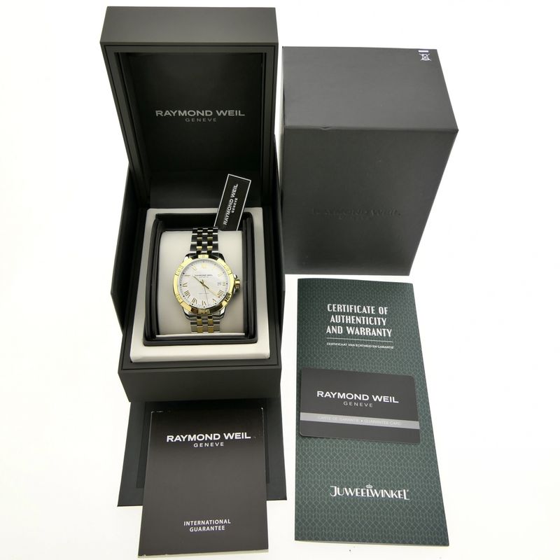 Image 4 of Raymond Weil Tango 8160-STP-00308; Bi-color men's watch