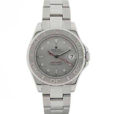 Image 1 of Rolex Yachtmaster 168622; Unisex watch with platinum bezel/dial
