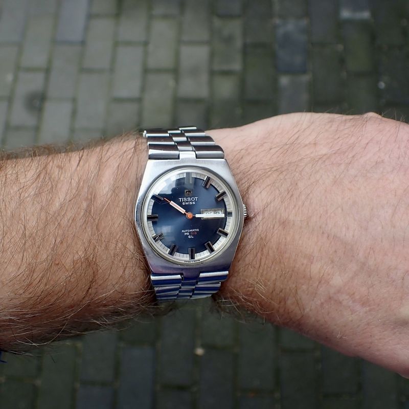 Image 16 of Tissot PR516; Vintage watch