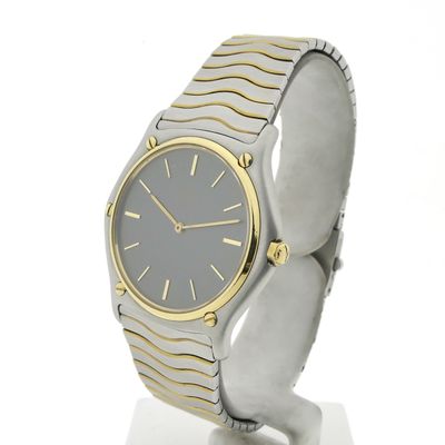 Ebel Classic Wave 181903; 18k gold/steel watch Image 2 of Ebel Classic Wave 181903; 18k gold/steel watch