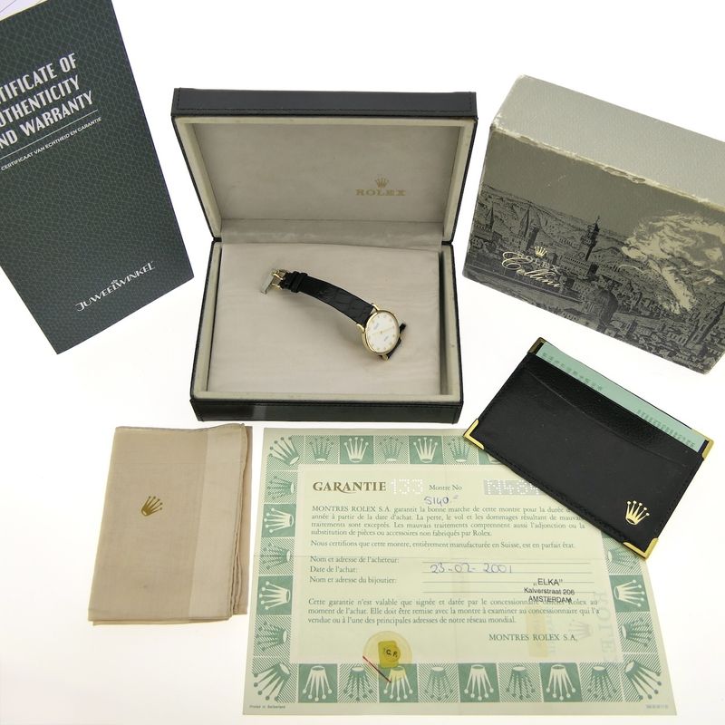 Image 18 of Rolex Cellini 5109/8; 18k gold ladies' watch