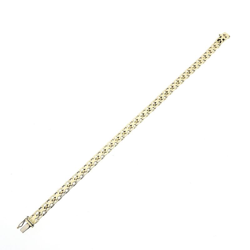 Image 7 of Gold gourmet link bracelet