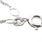 Image 6 of White gold Venetian necklace | 42 cm