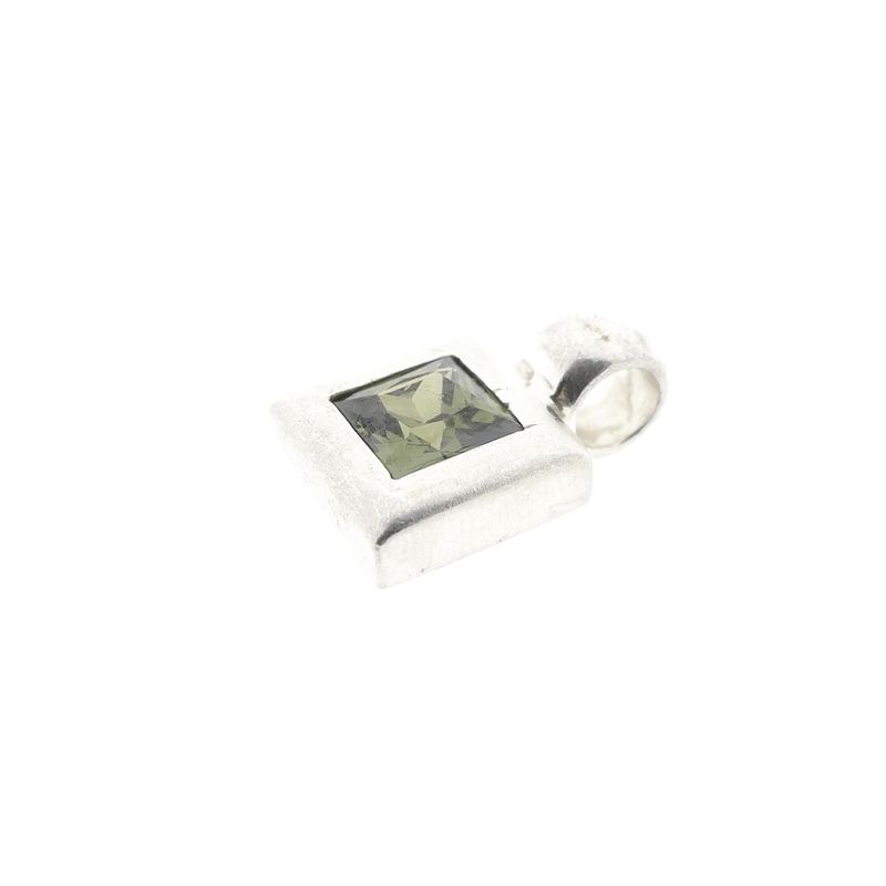 Image 4 of Silver charm; Olivine