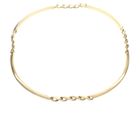 Image 1 of Exclusive gold bar necklace; Choker
