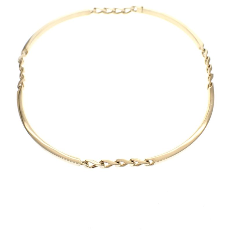 Image 1 of Exclusive gold bar necklace; Choker