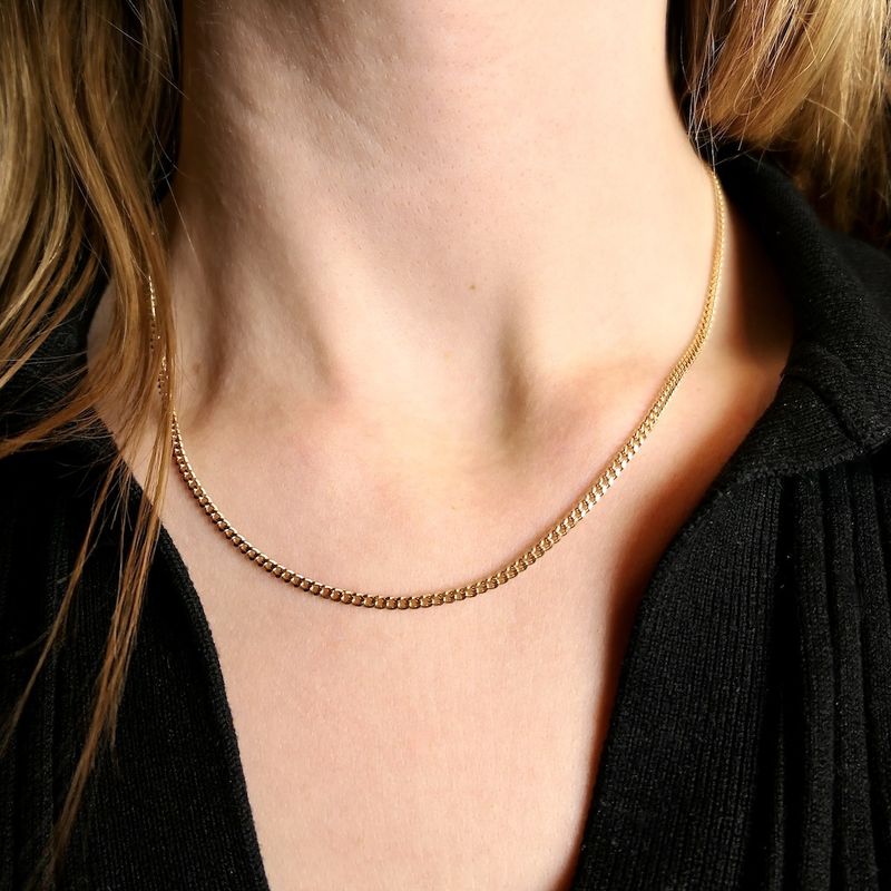 Image 6 of Gold gourmet link chain