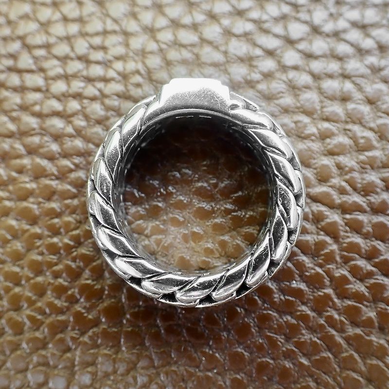 Image 6 of Silver Buddha to Buddha ring | Ben