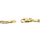 Afbeelding 4 van Gouden valkenoog schakelketting | 47 cm