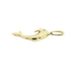 Image 11 of Golden dolphin pendant with diamond | 0.005 ct.